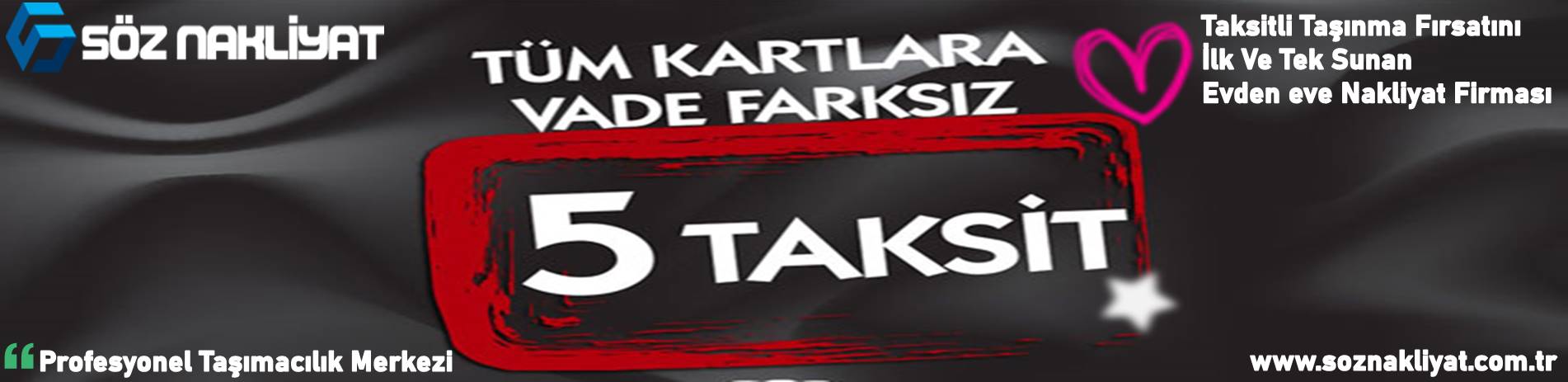 taksitli ev taşıma